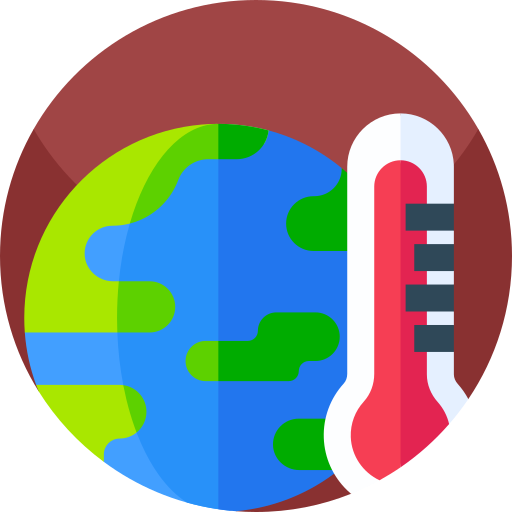 Temperature Geometric Flat Circular Flat icon