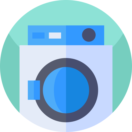 Laundry Geometric Flat Circular Flat icon