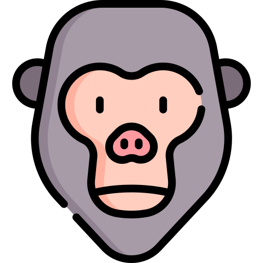 gorilla Special Lineal color icona