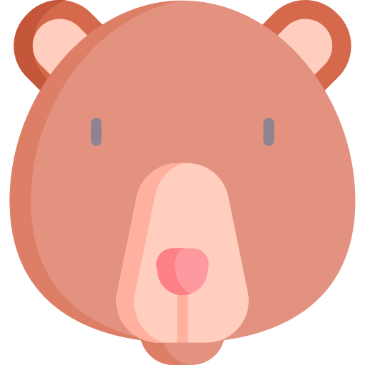 niedźwiedź grizzly Special Flat ikona