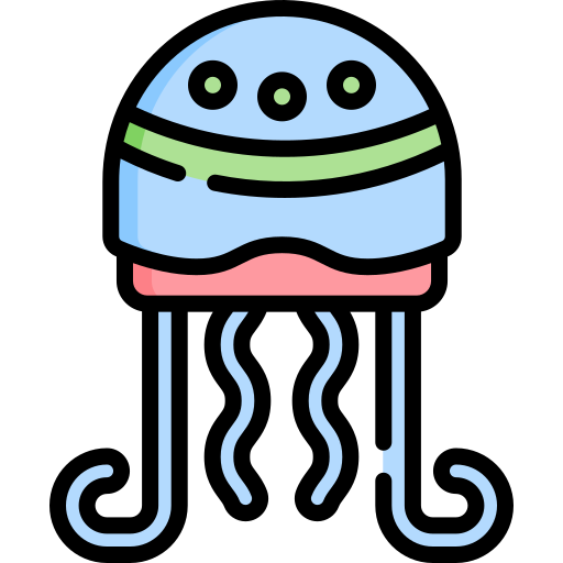 Jellyfish Special Lineal color icon