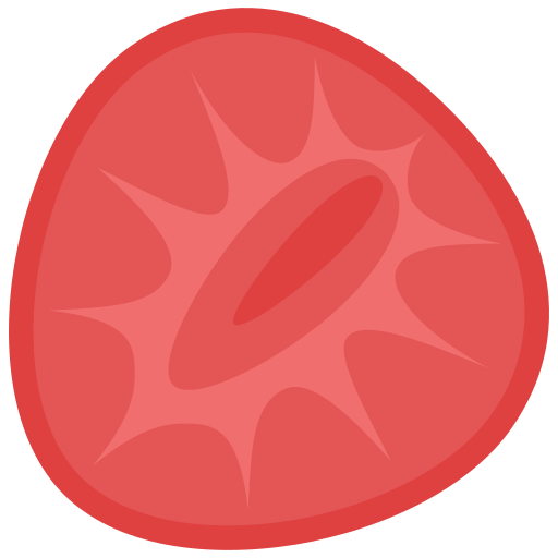 truskawki Generic Flat ikona