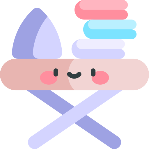 Ironing board Kawaii Flat icon