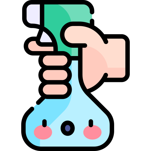 살균제 Kawaii Lineal color icon