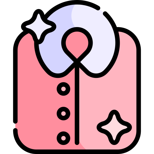 ropa Kawaii Lineal color icono