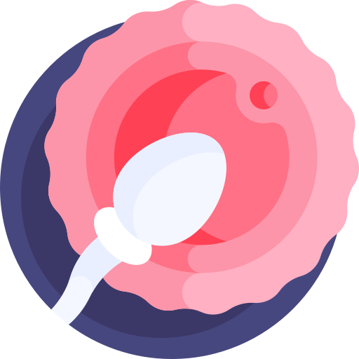 Сперма Detailed Flat Circular Flat иконка