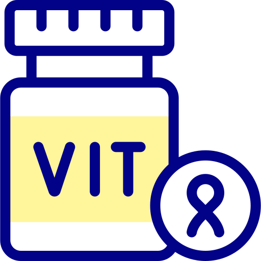 vitamin c Detailed Mixed Lineal color icon