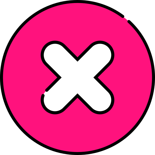 Close button Generic Outline Color icon