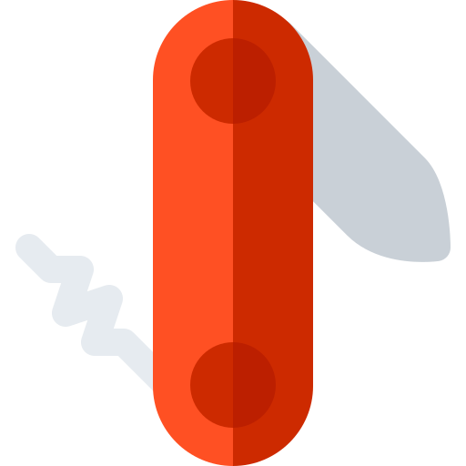 cuchillo suizo Basic Rounded Flat icono