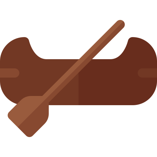 Canoe Basic Rounded Flat icon