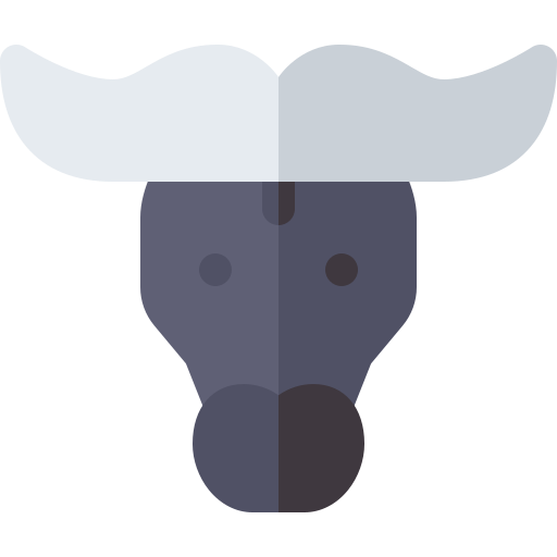 búfalo Basic Rounded Flat icono