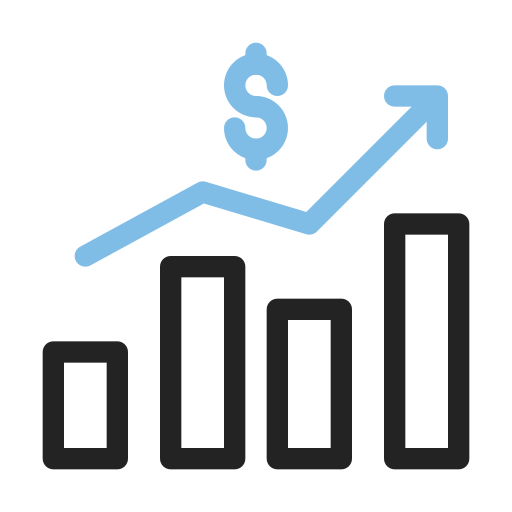 Graph Generic Outline Color icon