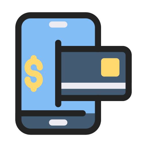 Mobile banking Generic Outline Color icon