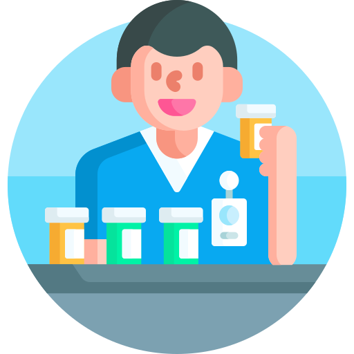 Nurse Detailed Flat Circular Flat icon