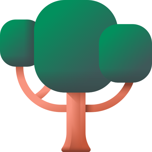 drzewo 3D Color ikona