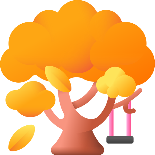 arbre 3D Color Icône
