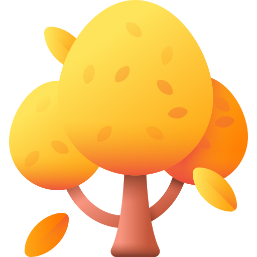 albero 3D Color icona