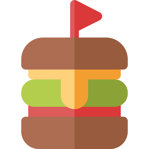 Appetizer Basic Rounded Flat icon