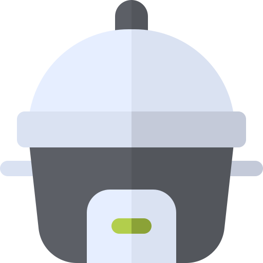 Rice cooker Basic Rounded Flat icon