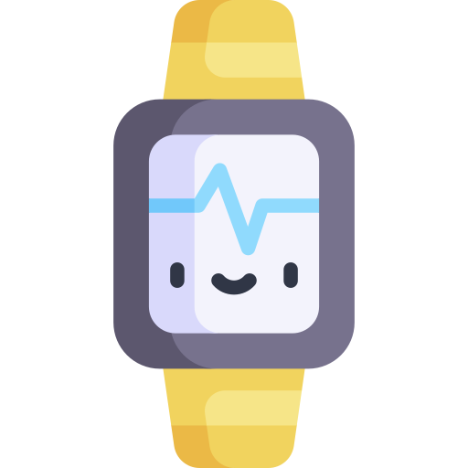 Smartwatch Kawaii Flat icon