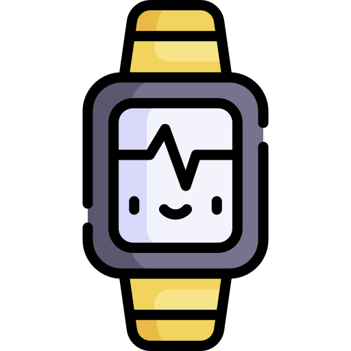 orologio intelligente Kawaii Lineal color icona