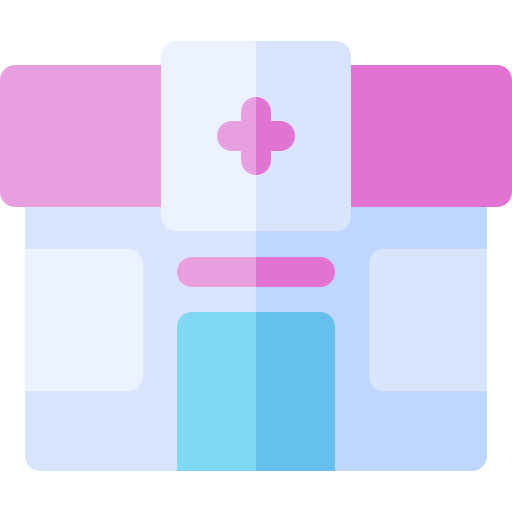 診療所 Basic Rounded Flat icon