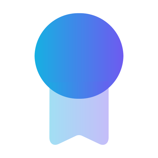 medaille Generic Flat Gradient icon