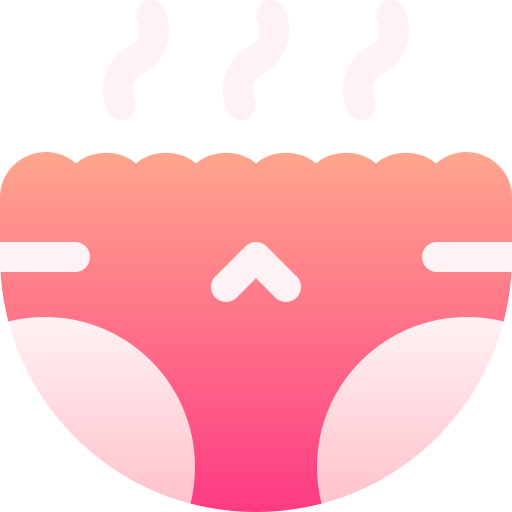 Baby diaper Basic Gradient Gradient icon