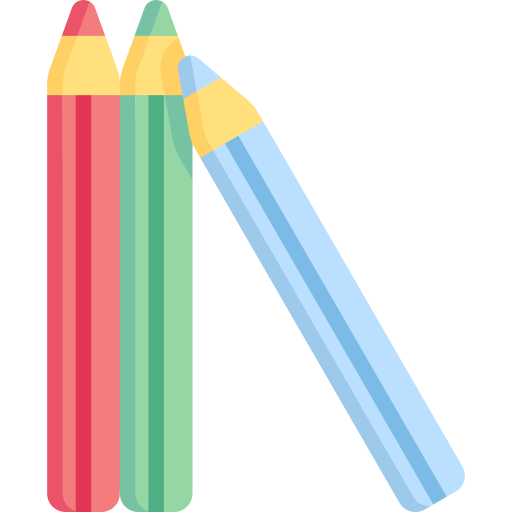 Цветные карандаши Special Flat иконка