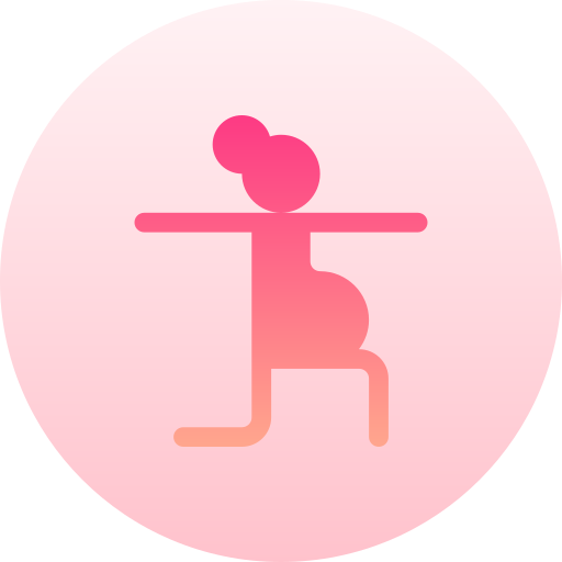 yoga Basic Gradient Circular icono