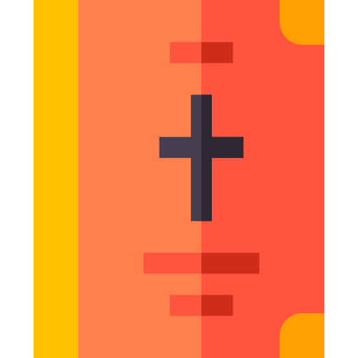 Bible Basic Straight Flat icon