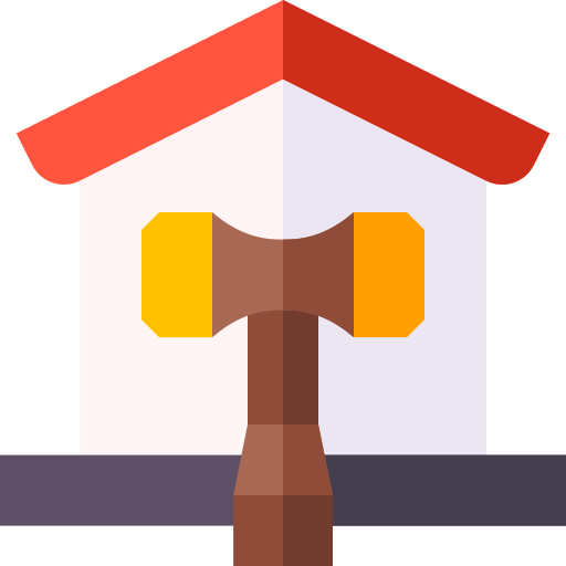 vivienda Basic Straight Flat icono