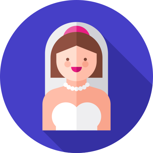 braut Flat Circular Flat icon