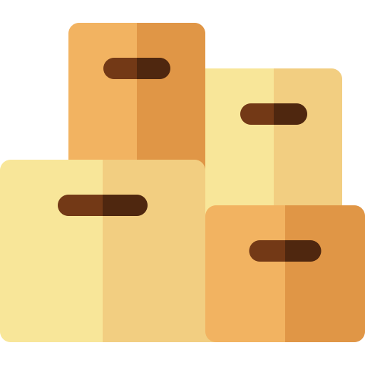 Boxes Basic Rounded Flat icon