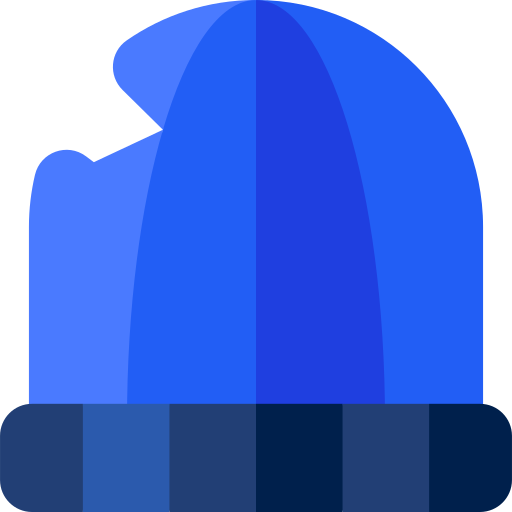 sombrero de lana Basic Rounded Flat icono