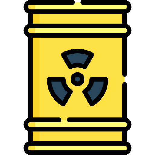 energía nuclear Special Lineal color icono