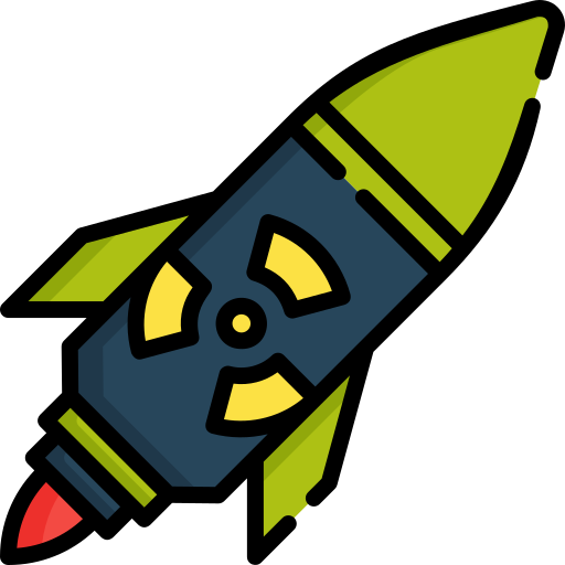 ミサイル Special Lineal color icon