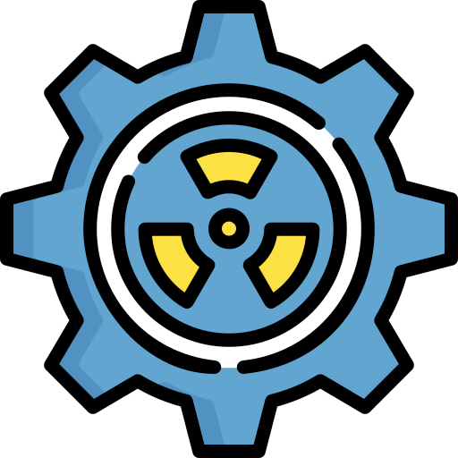 核エネルギー Special Lineal color icon
