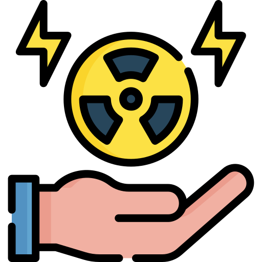 核エネルギー Special Lineal color icon