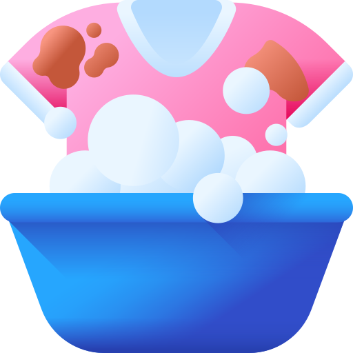 세탁 3D Color icon