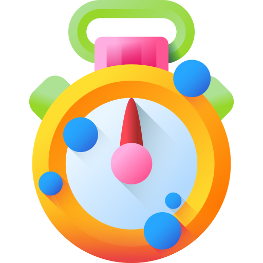 Timer 3D Color icon