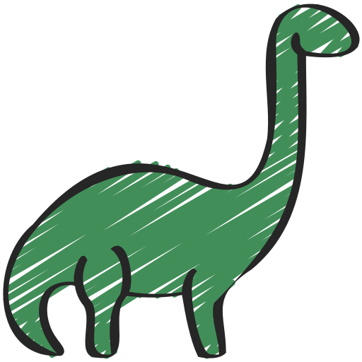 brachiosaurus Juicy Fish Sketchy icon