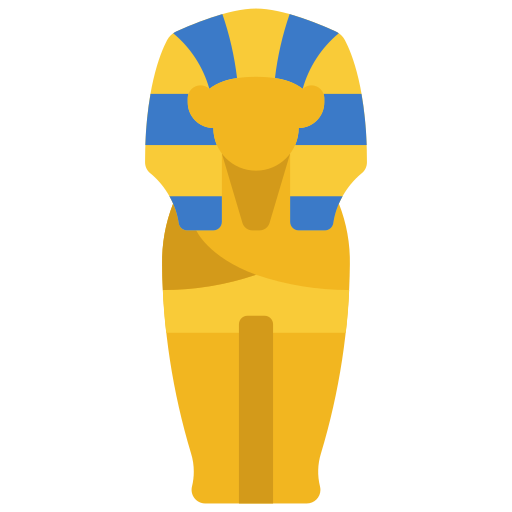 Sarcophagus Juicy Fish Flat icon