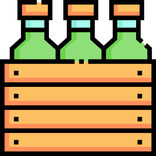 Пиво Detailed Straight Lineal color иконка