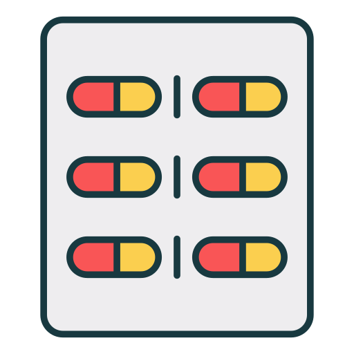 pigułki Generic Outline Color ikona