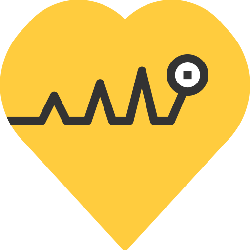 Heart rate Generic Flat icon