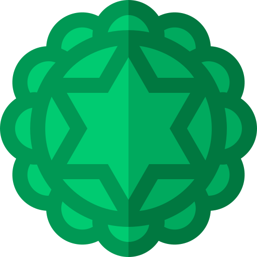reiki-symbolen Basic Straight Flat icoon