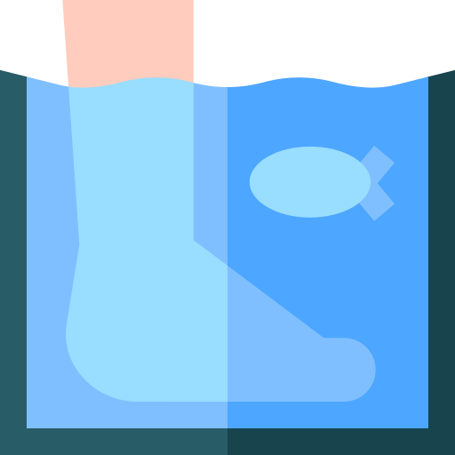 Fish therapy Basic Straight Flat icon