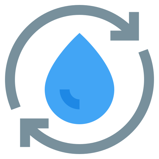 el ciclo del agua Generic Flat icono