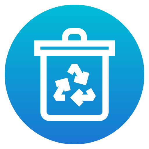papelera de reciclaje Generic Circular icono